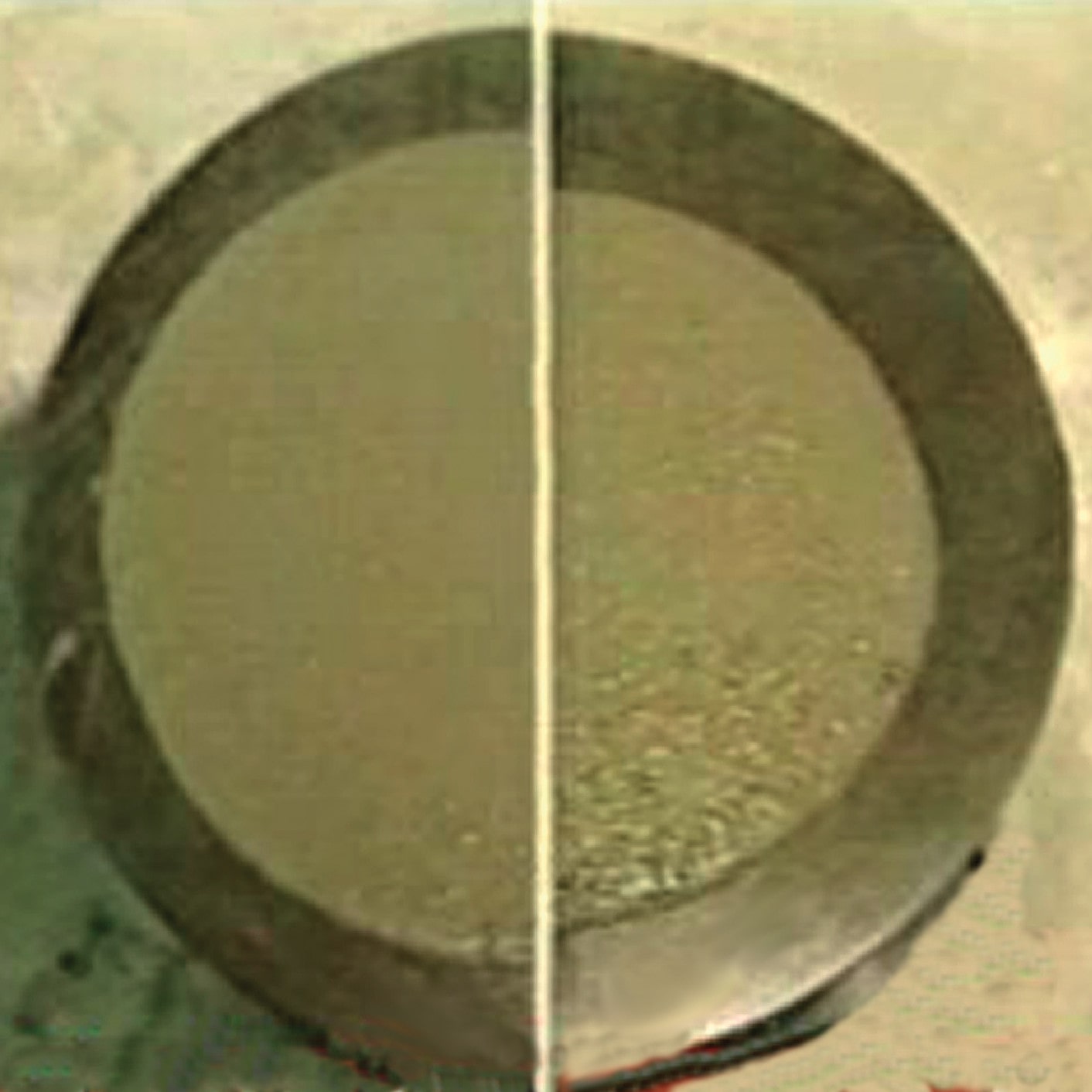 ガリバー砂と砕砂との比較画像